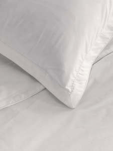 Lodge Size Pillowcases King: Studio Cotton Pillowcases | White