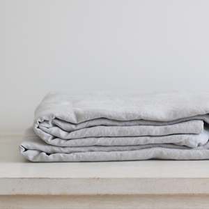 Majeste® Linen Duvet Cover Set | Dove Grey