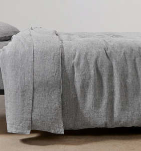 Made In Europe: Lustre Linen Duvet Cover | Made in New Zealand