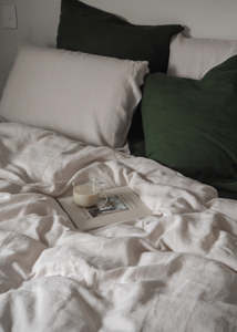 Made In Europe: Linen Duvet Cover | Soft Taupe