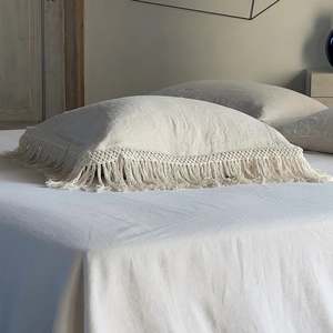 Premium Linen Collection: Fiore di Lino Cushion | Made in Italy