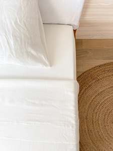 Ivory Linen Sheet Set | Oeko-Tex® certified