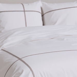 Hudson Sheet set - Taupe