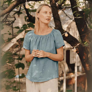 Jazz Linen Top - Allure