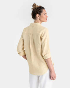 Classic Linen Shirt - Butter