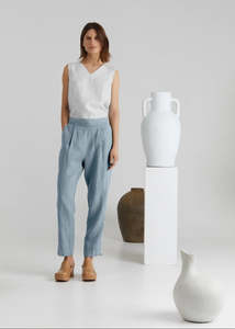 GLADIOLUS Linen Trousers - Allure
