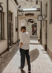 All Mens Fashion: Men's Classic Linen Pants | Charcoal