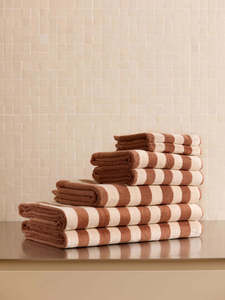 Bathroom: Raye Towels | Terracotta