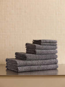 Tweed Towels | Coal