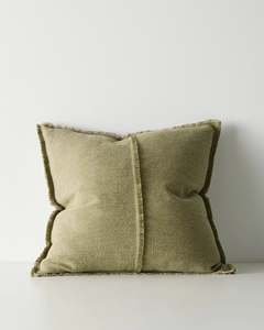 New Velvet Knot Cushions: Adela Cushion - Forest