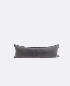 Velvet Cushions 1: Velvet Lumbar Cushion | Slate