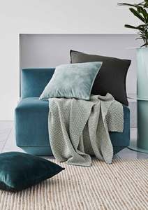 Velvet Cushions 1: Velvet Cushion | Seaglass