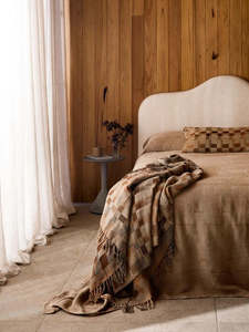 August Wool & Silk Throw