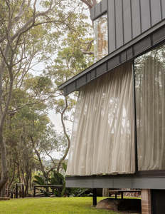 Linen Curtians: Sheer S Fold Curtains - 100% Pure Linen