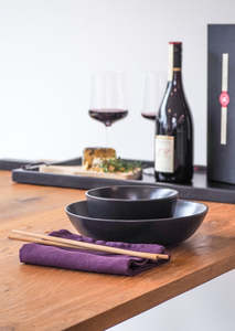 Linen Tea Towel | Plum