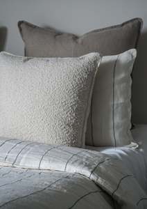 Plum Pink: Linen Cushions | Linen