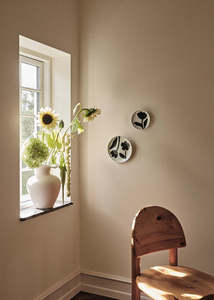 Kitchen: Handpainted Stoneware - Flora side plate