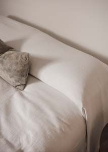 White Natural: The Coverlet Throw | Chalk