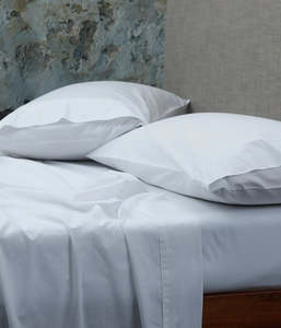 White Natural: Everyday Cotton Sheet Set | Pure White