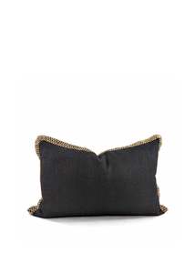 Jute Flange Cushion Cover 40x60