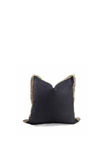 New To Home: Jute Flange Cushion Cover
