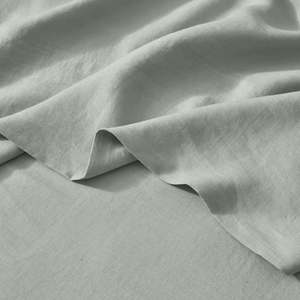 French Flax Linen Sheet Set | Duck Egg