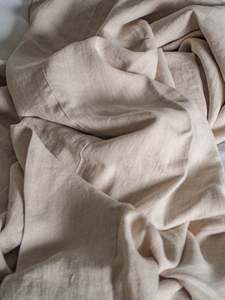 Sheet Sets Linen: Natural Sheet set in Oatmeal | Oeko-Tex® certified