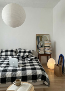 Cotton: Aelia Duvet Cover Set | Carbon