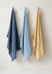 Linen Tea Towels 3 pack - Made in NZ