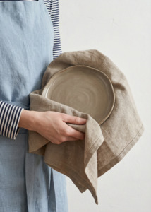 Kitchen: Linen Tea Towel | Jute