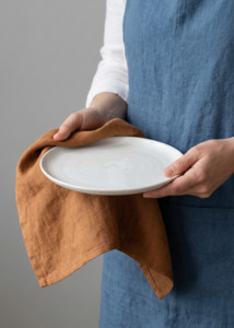 Kitchen: Linen Tea Towel | Cinnamon