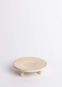 Homewares: Travertine Stand - Natural