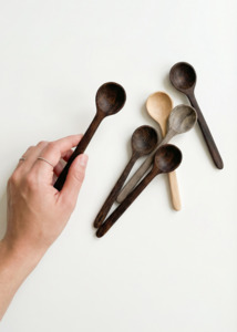 Homewares: Wooden Sauce Spoons