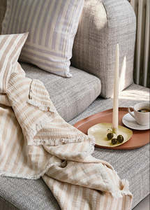 Candles: Candleplate - Rainy Day Grey