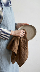 Linen Tea Towel | Tan