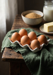 Nordic Vanilla ceramic - Egg Tray