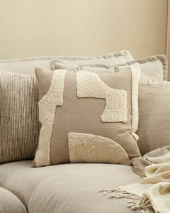 Mezze Taupe Cushion