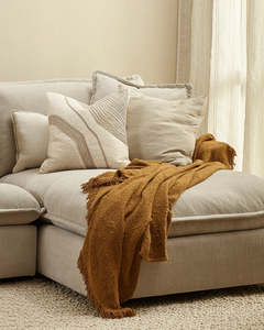 Back In Stock New: Lily Toffee Throw