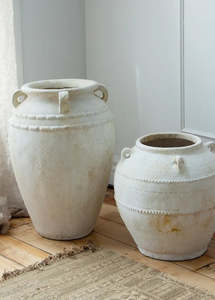 Whitewash Urn - 60cm