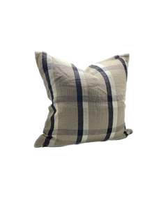 Cushions Throws: Linen Cushion | Ivory