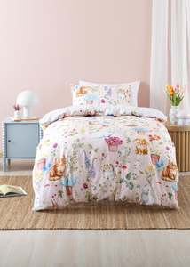 Cotton: Childrens Duvet Cover | Woodland Whiskers