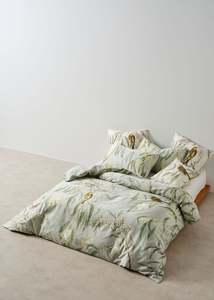 Cotton: Bloom & Feather Duvet Cover Set