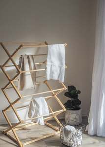 Hand: Wooden Clothes Drying Rack | Made in NZ