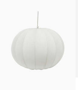 Back In Stock New: Cotton Sphere Lamp - White