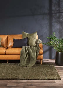 Aria Olive Floor Rug
