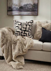 Pelage Cushion - Taupe