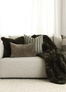 Pelage Cushion - Olive