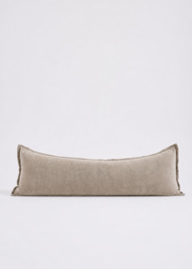 Grand Velvet Lumbar Cushion - Mink