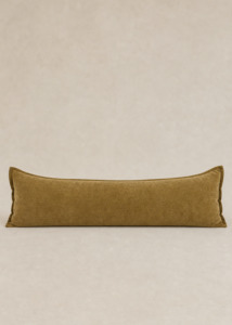 Grand Velvet Lumbar Cushion - Burnish