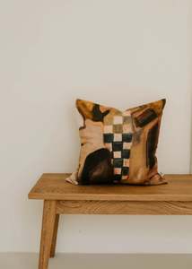 Cushions Throws: Abstract Painted Cushion - 50cm x 50cm